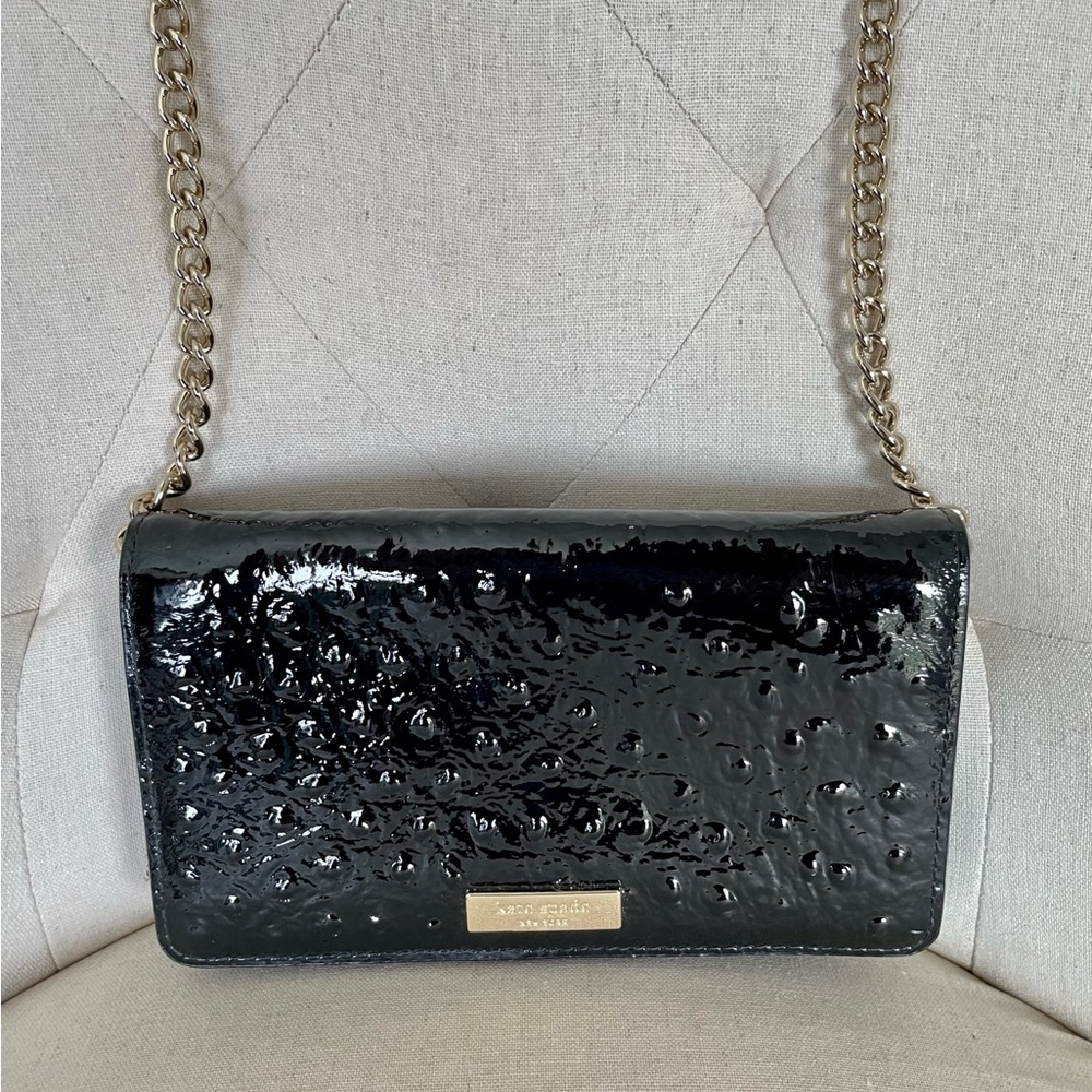 Black Kate Spade Clutch or Crossbody Purse